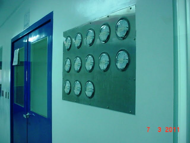Panel para control de presiones